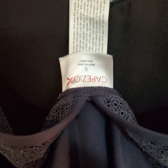 Navy Blue AS Capezio leotard - Picture 3 of 4